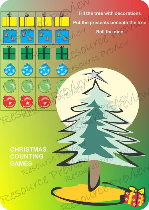 Counting games Christmas themed - Image 2