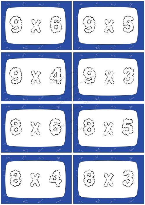 Multiplication Array Card Pack - Image 4