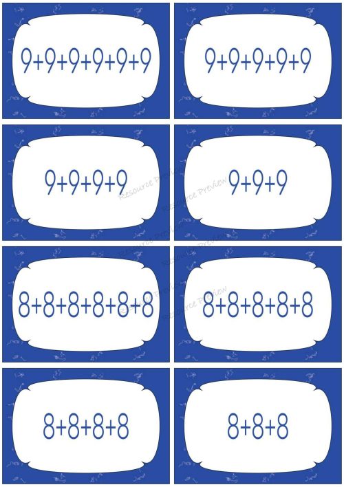 Multiplication Array Card Pack - Image 5